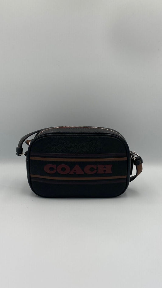 Coach Jamie Camera Bag with Varsity Stripe