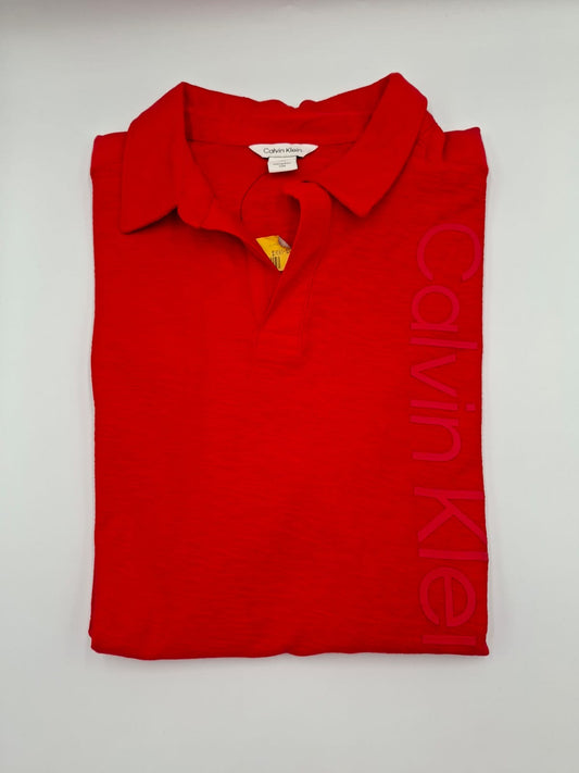 Playera Calvin Klein Jeans con Logotipo en Relieve (Tonal Logo)