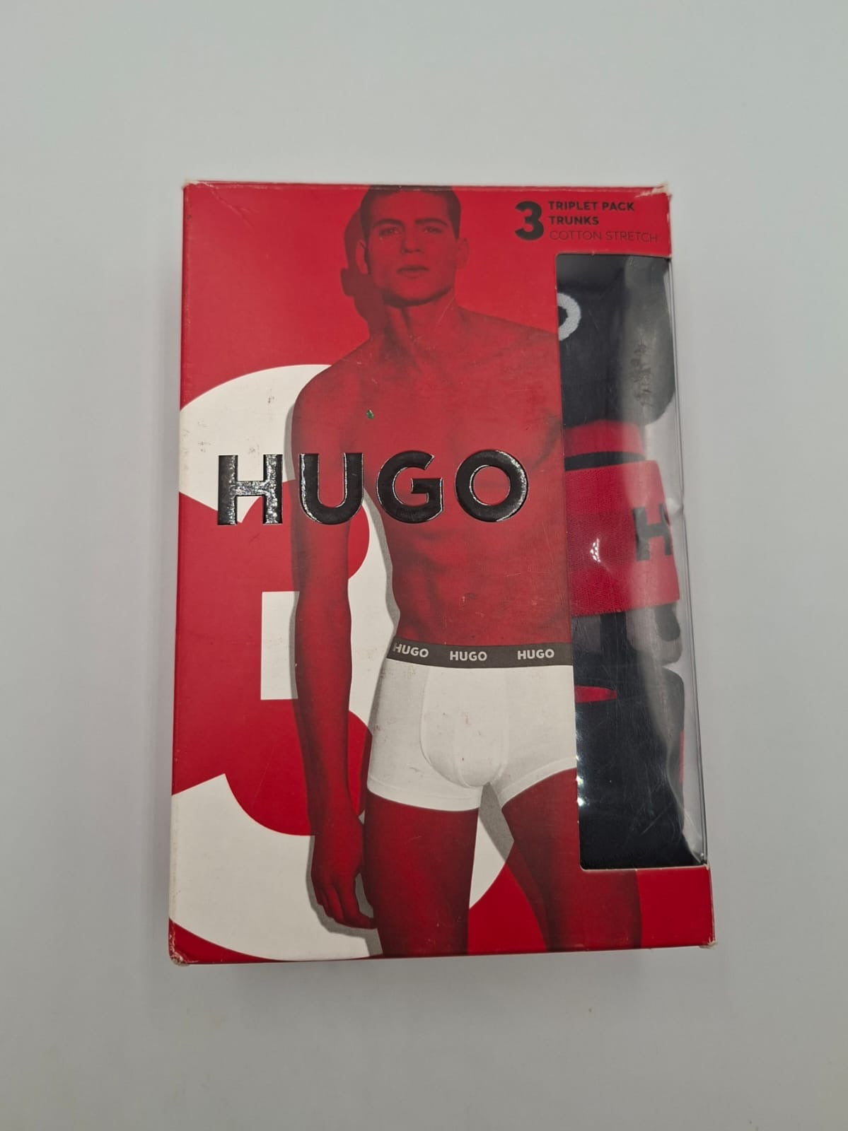 Paquete de 3 bóxers tipo "Trunk" Hugo