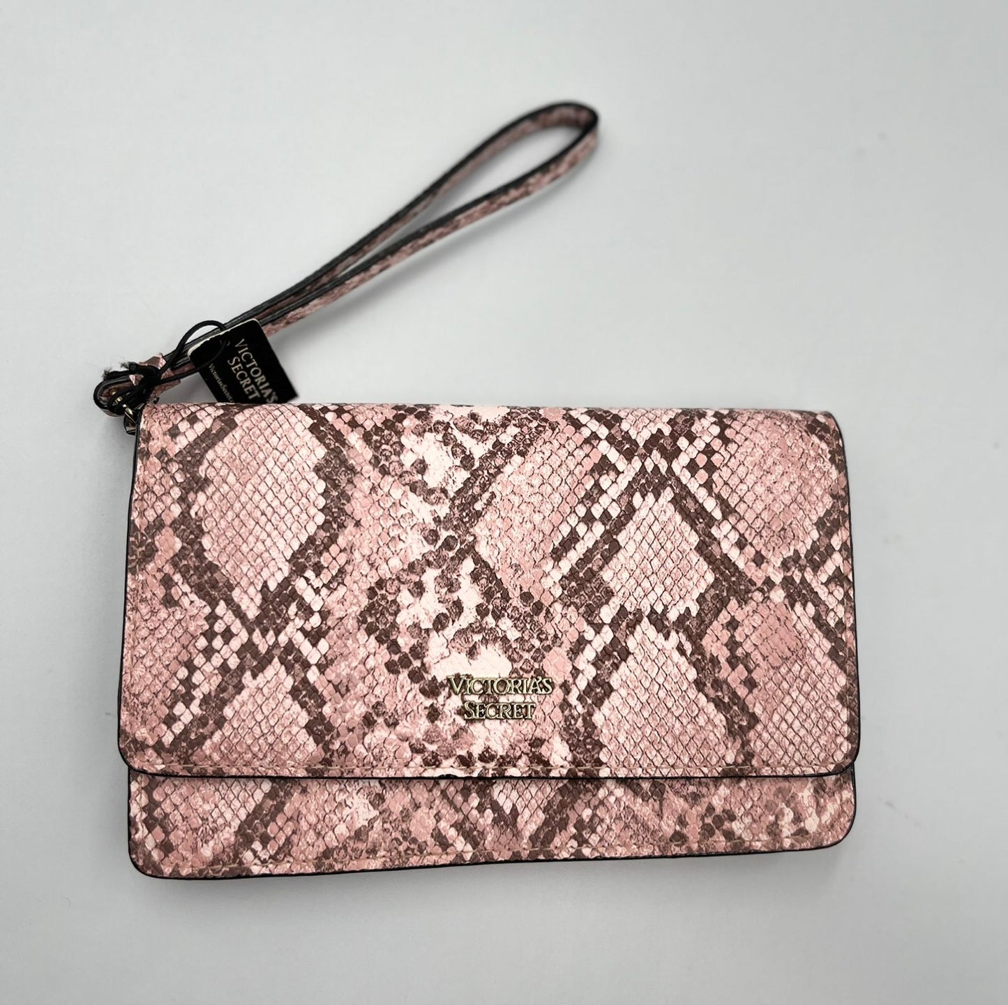 Victoria's Secret  Cartera Python Tech Clutch.