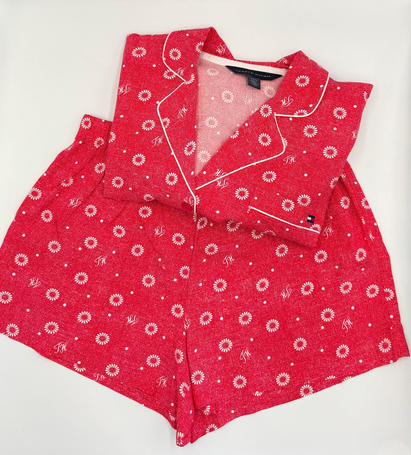 Tommy Hilfiger pijama de dama 
2 piezas