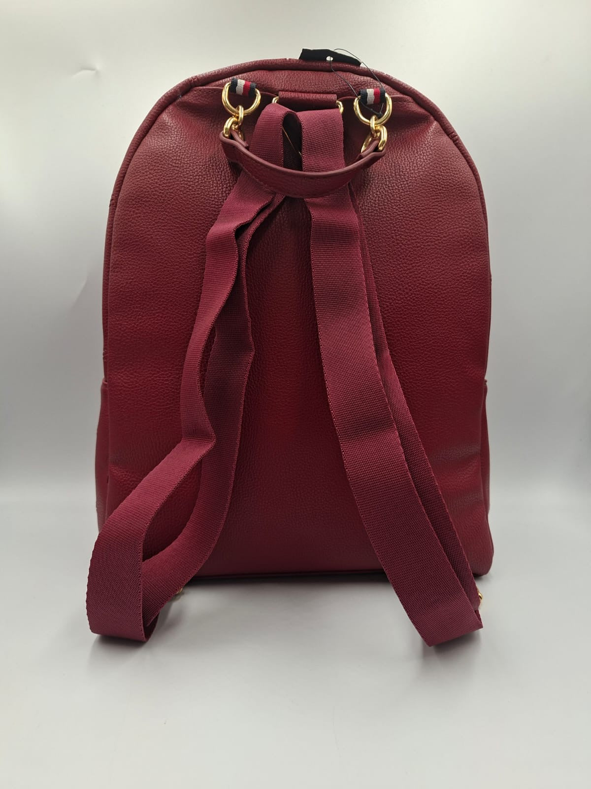 Tommy Hilfiger Th Essence Backpack en color Burgundy