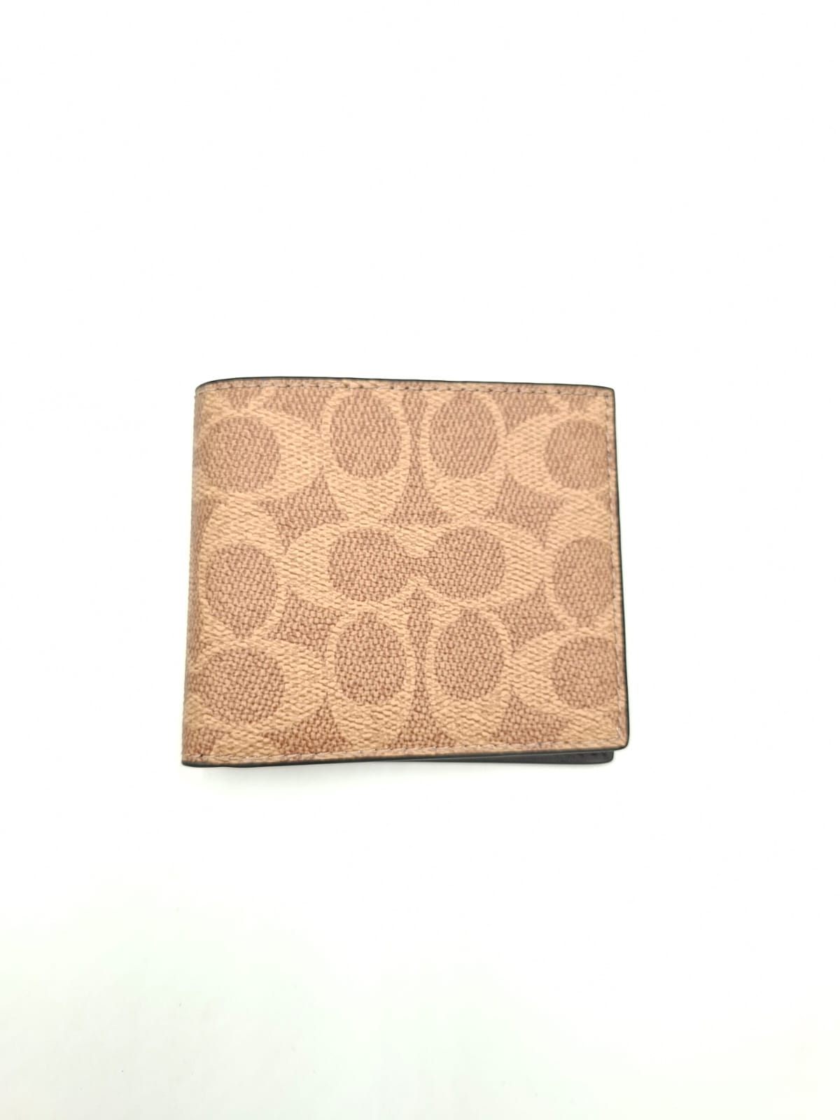 Cartera Coach compacta con ventana de ID
Coach Slim Billfold Wallet with ID