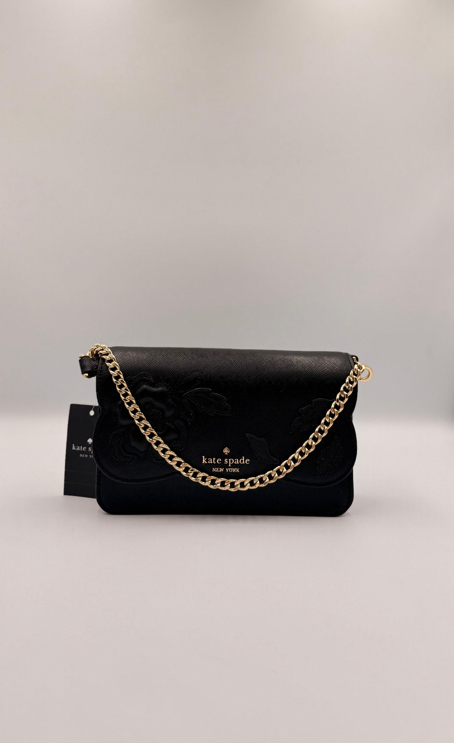 Bolso Kate Spade New York Madison Floral Applique Willow Mini Crossbody.