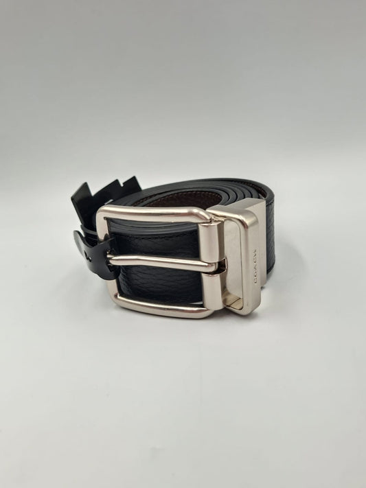 Coach Harness Buckle Cut-To-Size Reversible Belt
