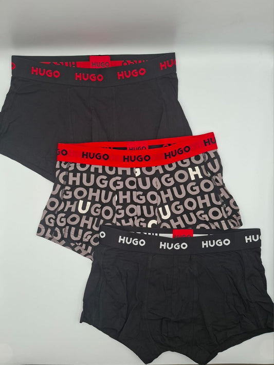 Paquete de 3 bóxers tipo "Trunk" Hugo