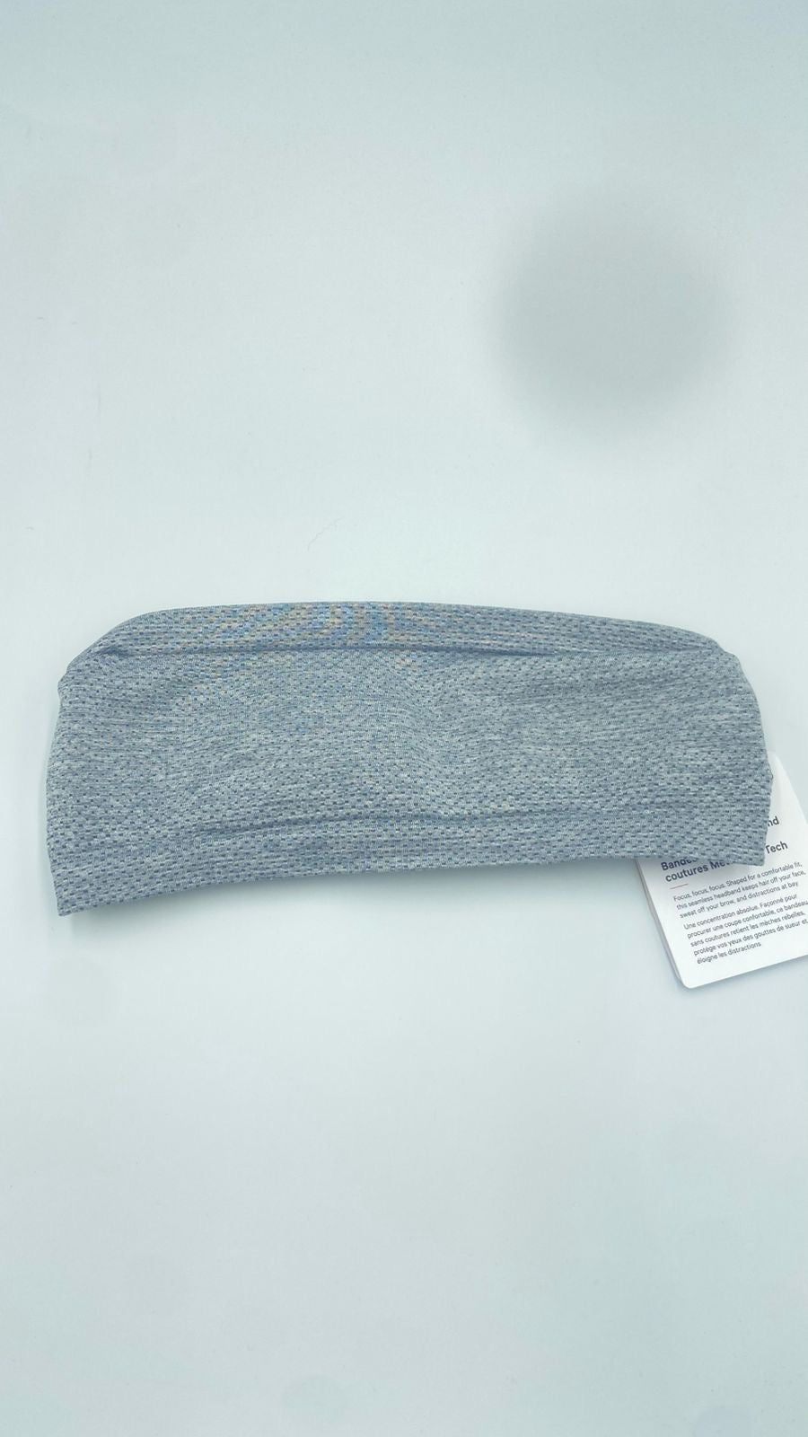 Banda Gris Claro Para Cabello Lululemon