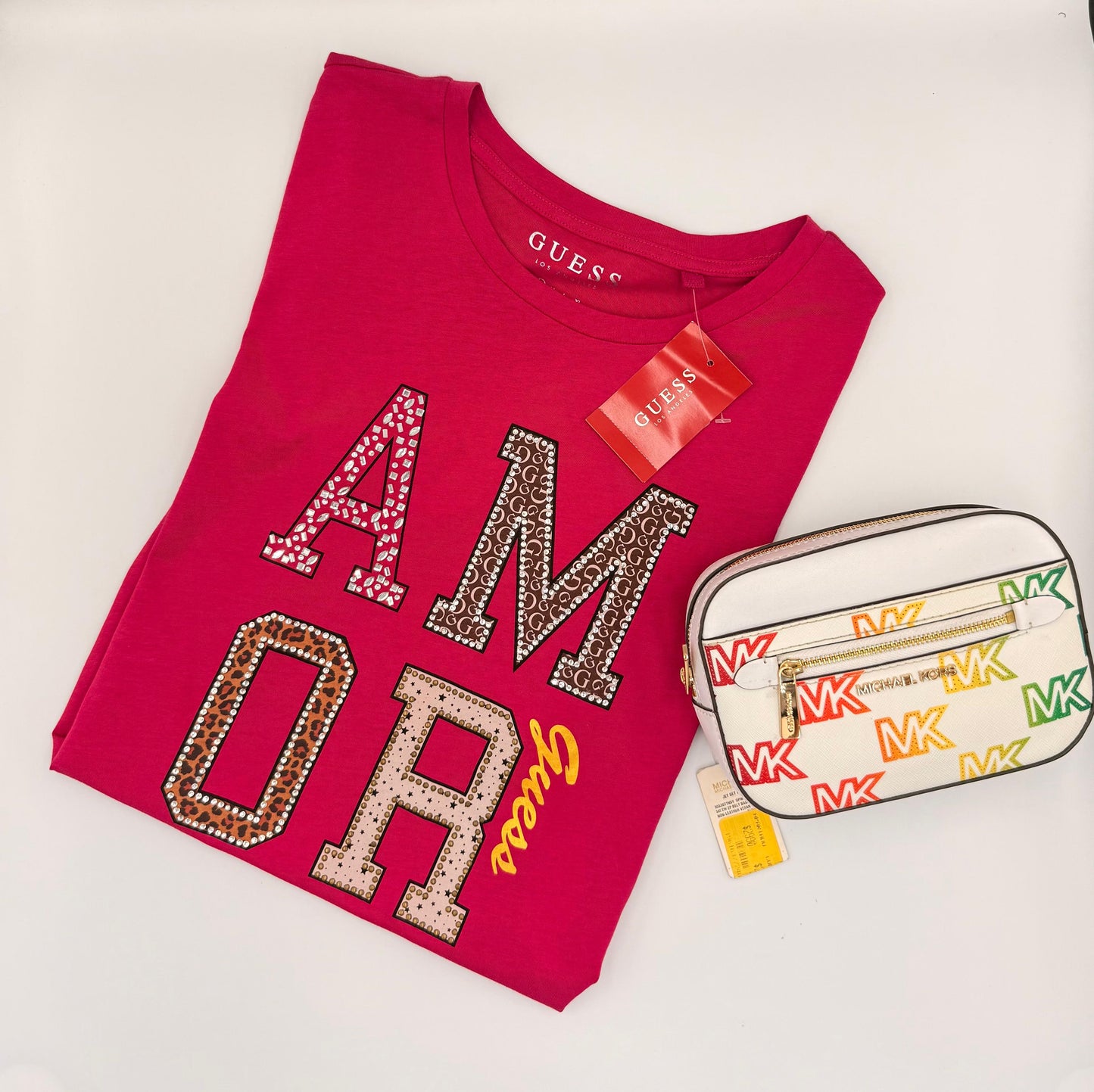 Guess Playera de Dama Casual