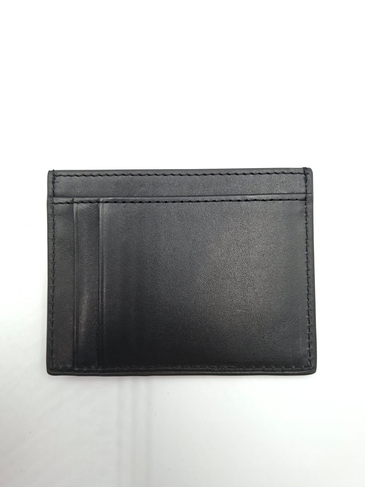 Tarjetero Armani Exchange con logo A|X Leather Card Holder