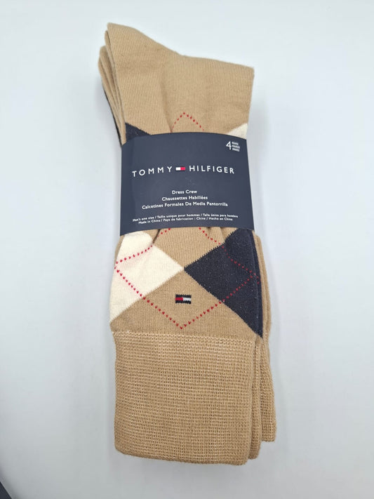 Tommy Hilfiger Dress Crew (Calcetines Formales De Media Pantorrilla)