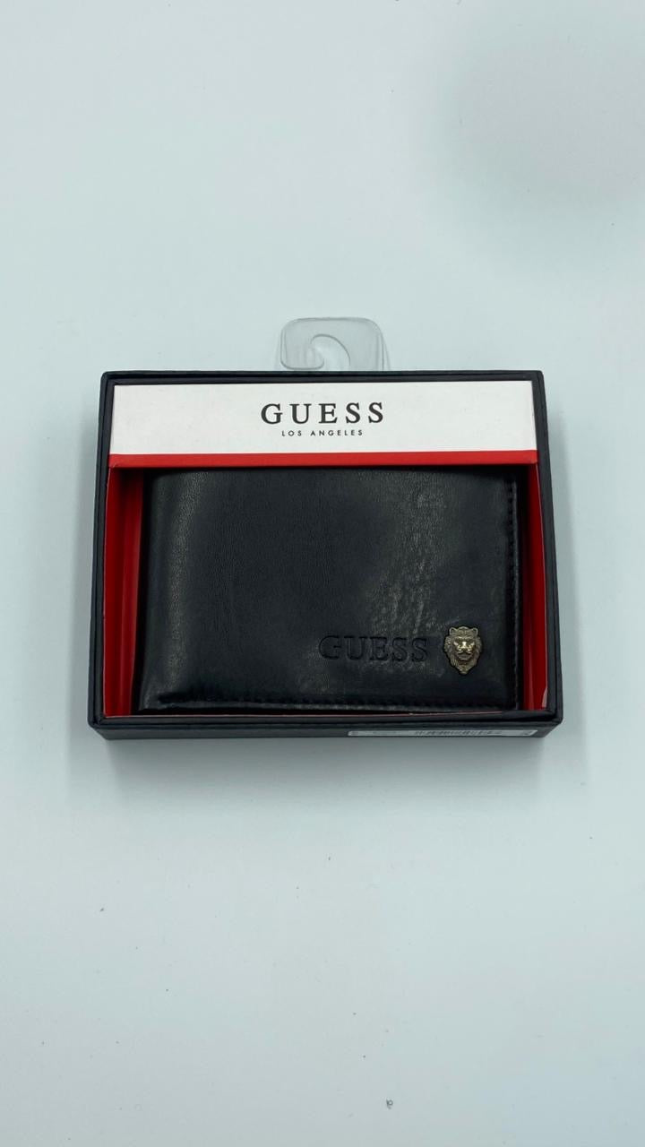 GUESS Men's Lion Head Bifold Wallet