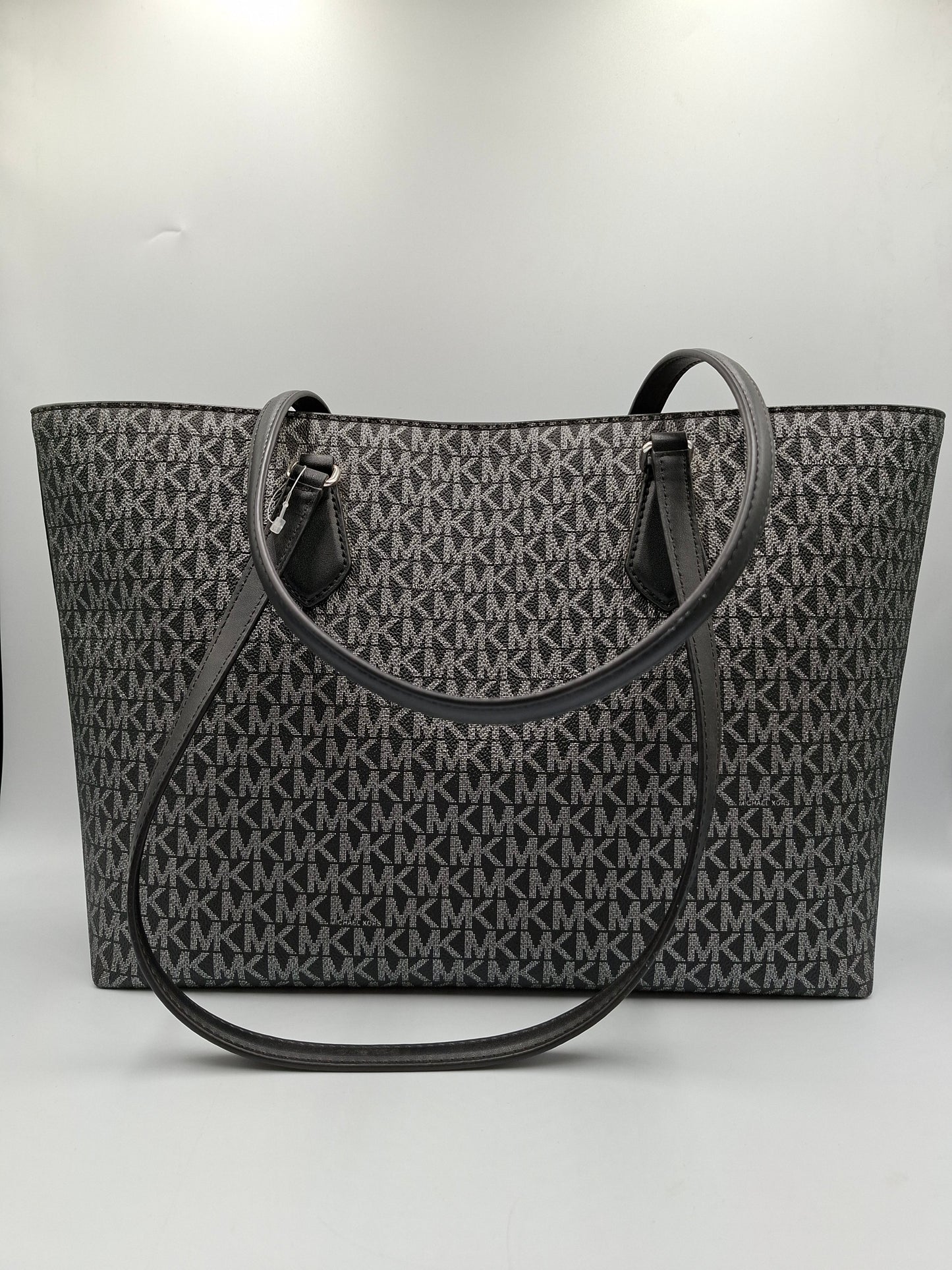 Michael Kors Jet Set Large Logo Striped Tote