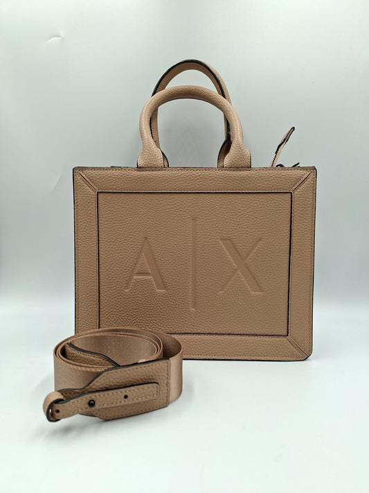 Armani Exchange Tumbled Shopper Bag